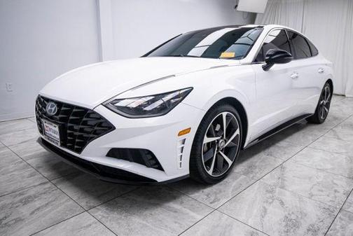 Serenity White 2023 Hyundai SONATA SEL Plus