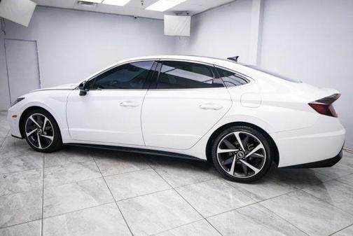 Serenity White 2023 Hyundai SONATA SEL Plus