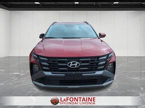 Red 2025 Hyundai TUCSON SEL