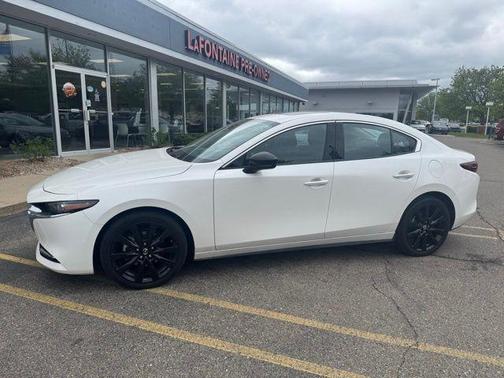 Jet Black Mica 2026 Mazda Mazda3 AWD w/Premium Package