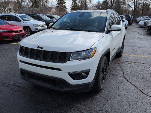 White Clearcoat 2019 Jeep Compass Altitude