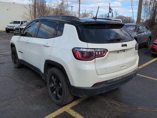 White Clearcoat 2019 Jeep Compass Altitude