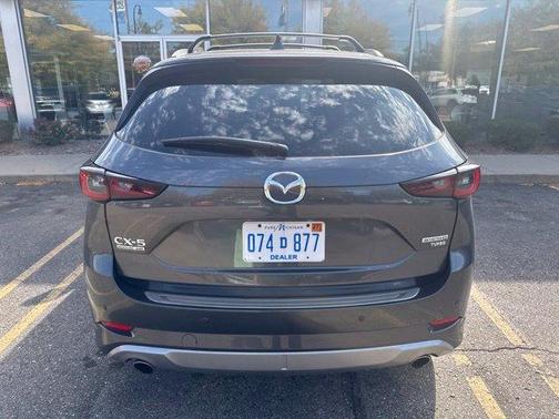 Machine Gray Metallic 2025 Mazda CX-5 2.5 Turbo Signature