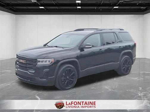 Dark Sapphire Blue 2017 GMC Acadia SLE-2