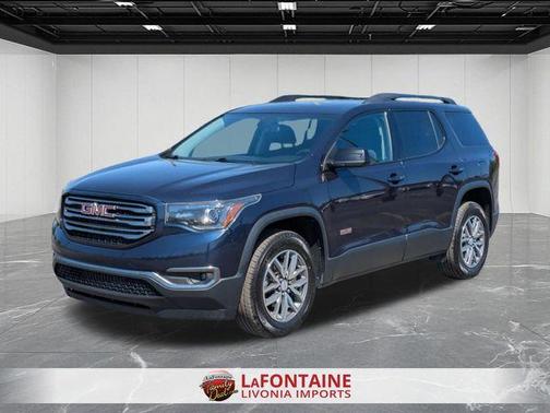 Dark Sapphire Blue 2017 GMC Acadia SLE-2