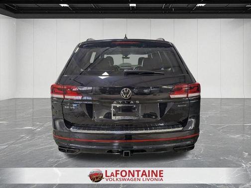 Deep Black Pearl Effect 2023 Volkswagen Atlas 3.6 V6 SEL R-Line Black