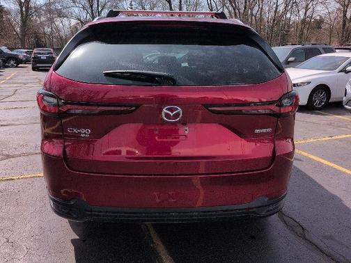 Soul Red Crystal 2025 Mazda CX-90 3.3 Turbo Preferred Package