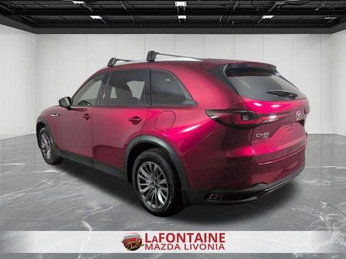 Soul Red Crystal 2025 Mazda CX-90 3.3 Turbo Preferred Package