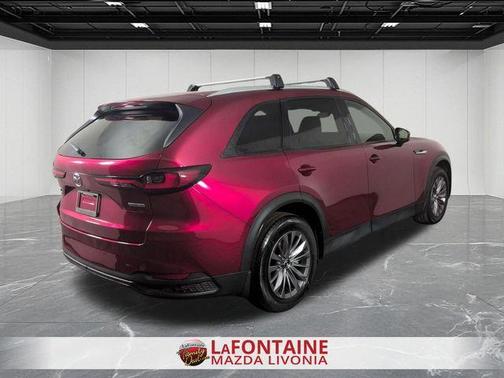 Soul Red Crystal 2025 Mazda CX-90 3.3 Turbo Preferred Package
