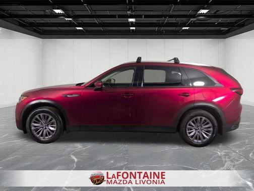 Soul Red Crystal 2025 Mazda CX-90 3.3 Turbo Preferred Package