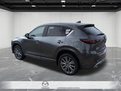 Machine Gray Metallic 2025 Mazda CX-5 2.5 Turbo Signature