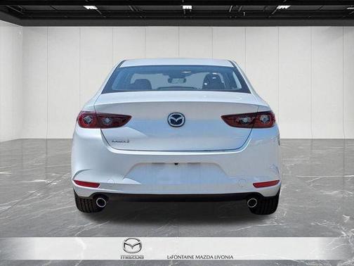 Snowflake White Pearl 2026 Mazda Mazda3 FWD w/Preferred Package