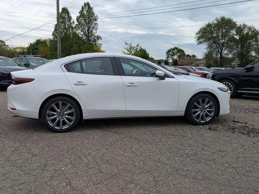 Jet Black Mica 2026 Mazda Mazda3 FWD w/Preferred Package