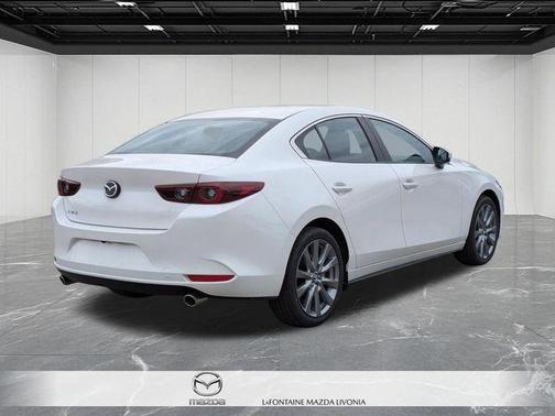 Jet Black Mica 2026 Mazda Mazda3 FWD w/Preferred Package