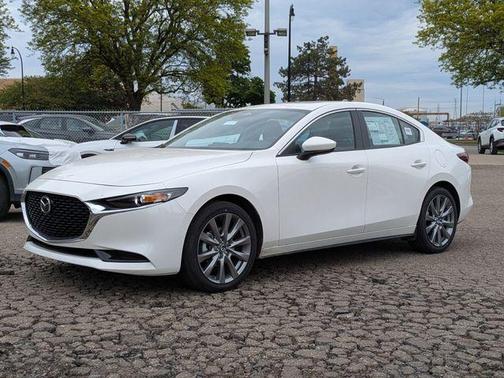 Jet Black Mica 2026 Mazda Mazda3 FWD w/Preferred Package
