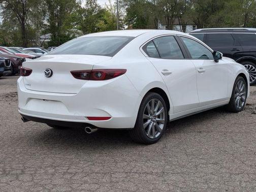 Jet Black Mica 2026 Mazda Mazda3 FWD w/Preferred Package