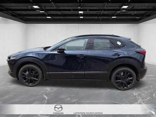 Deep Crystal Blue Mica 2026 Mazda CX-30 Premium Package