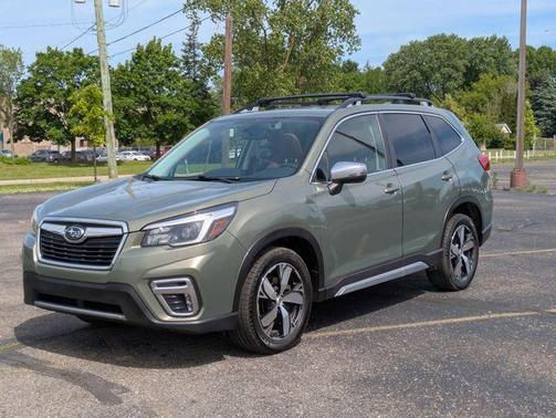 Jasper Green Metallic 2021 Subaru Forester Touring