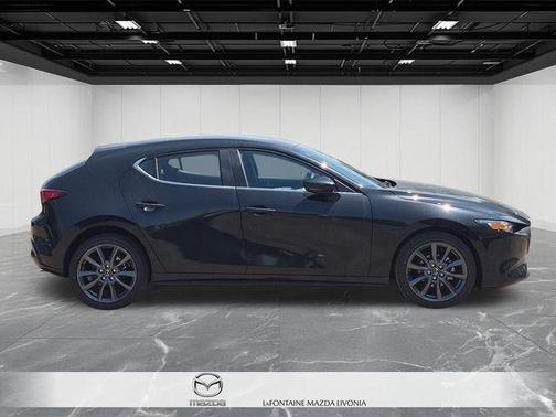 Jet Black Mica 2026 Mazda Mazda3 FWD w/Preferred Package