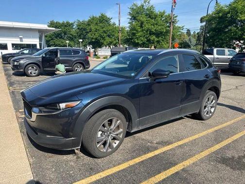 Deep Crystal Blue Mica 2024 Mazda CX-30 2.5 S Preferred Package