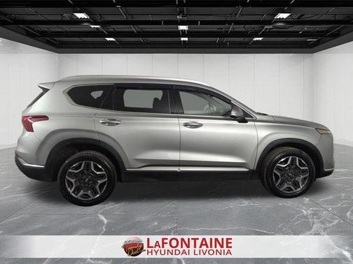 Shimmering Silver 2023 Hyundai SANTA FE HEV SEL Premium