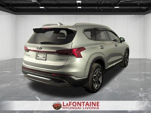 Shimmering Silver 2023 Hyundai SANTA FE HEV SEL Premium