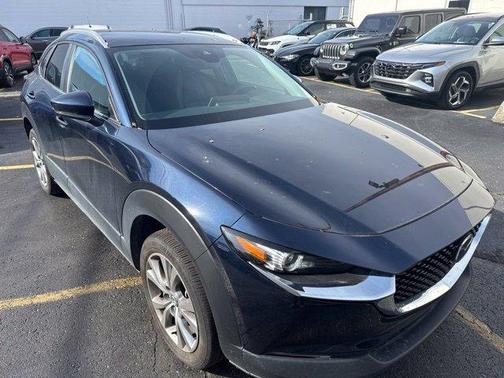 Deep Crystal Blue Mica 2023 Mazda CX-30 2.5 S Preferred Package