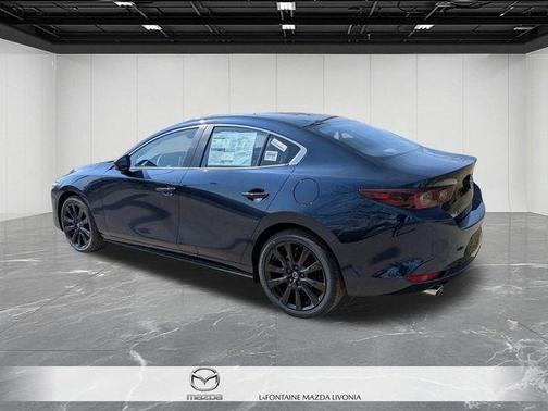 Deep Crystal Blue Mica 2026 Mazda Mazda3 FWD w/Select Package