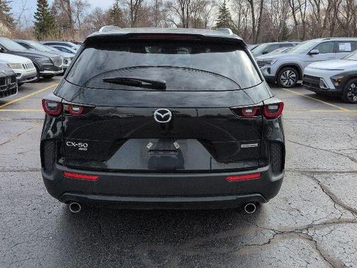Jet Black Mica 2025 Mazda CX-50 2.5 S Preferred Package