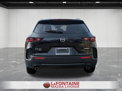 Jet Black Mica 2025 Mazda CX-50 2.5 S Preferred Package