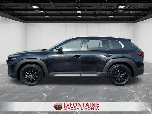 Jet Black Mica 2025 Mazda CX-50 2.5 S Preferred Package