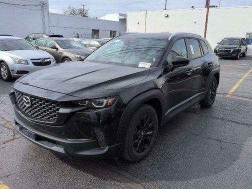 Jet Black Mica 2025 Mazda CX-50 2.5 S Preferred Package