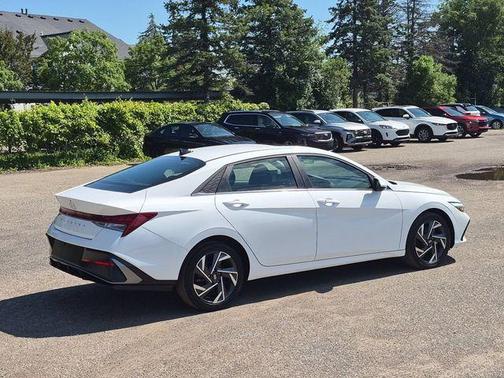 White 2025 Hyundai ELANTRA SEL Convenience