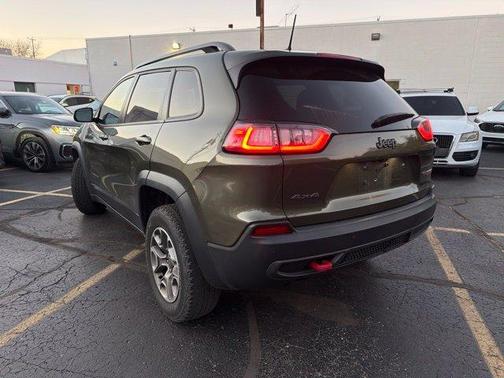 Olive Green 2020 Jeep Cherokee Trailhawk