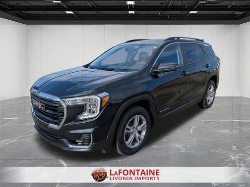 Ebony Twilight Metallic 2023 GMC Terrain SLE