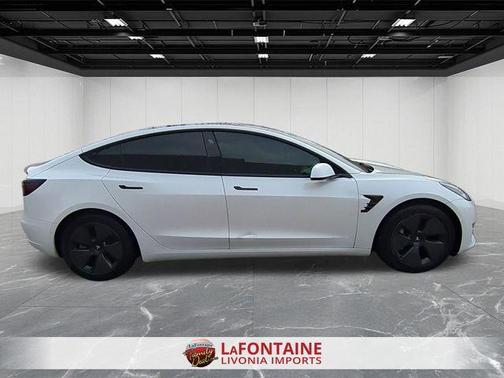 White 2021 Tesla Model 3 Long Range