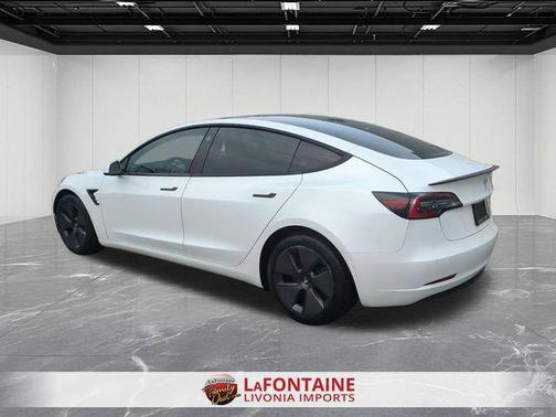 White 2021 Tesla Model 3 Long Range