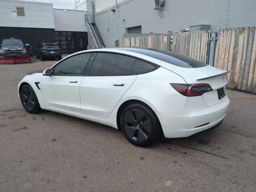 White 2021 Tesla Model 3 Long Range