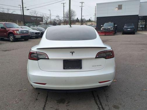 White 2021 Tesla Model 3 Long Range