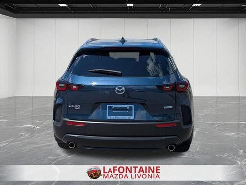 Ingot Blue Metallic 2025 Mazda CX-50 Hybrid Premium Plus Package