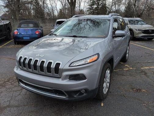 Billet Silver Metallic Clearcoat 2015 Jeep Cherokee Limited