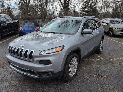 Billet Silver Metallic Clearcoat 2015 Jeep Cherokee Limited