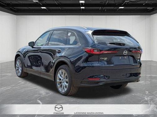 Deep Crystal Blue Mica 2026 Mazda CX-90 Preferred