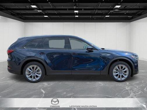 Deep Crystal Blue Mica 2026 Mazda CX-90 Preferred