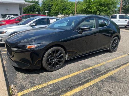 Jet Black Mica 2025 Mazda Mazda3 FWD w/Select Package