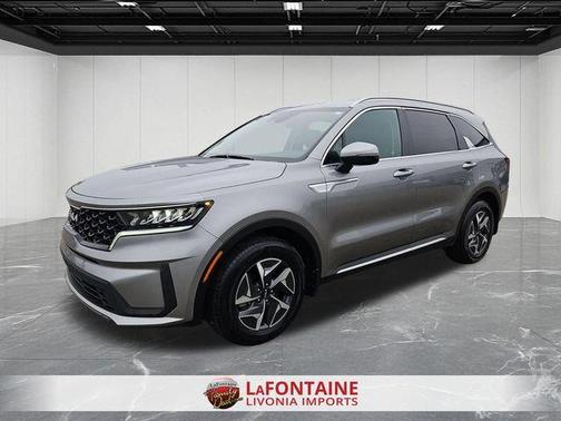 Steel Gray 2022 Kia Sorento Hybrid S