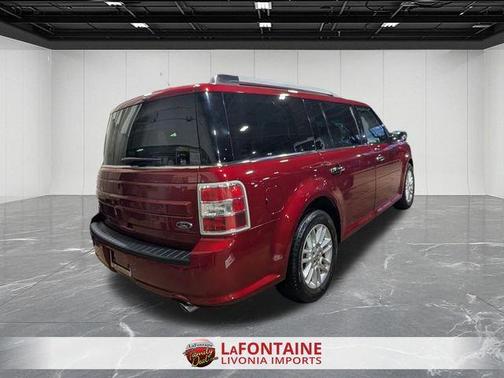 Ruby Red Metallic 2019 Ford Flex SEL