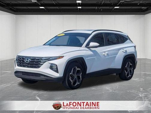 White Pearl 2023 Hyundai TUCSON SEL