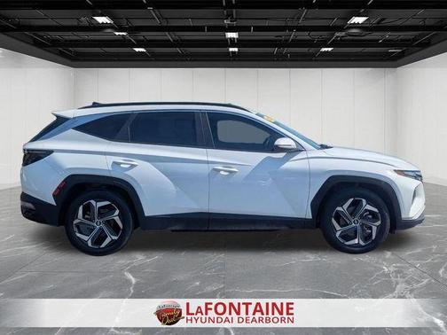 White Pearl 2023 Hyundai TUCSON SEL