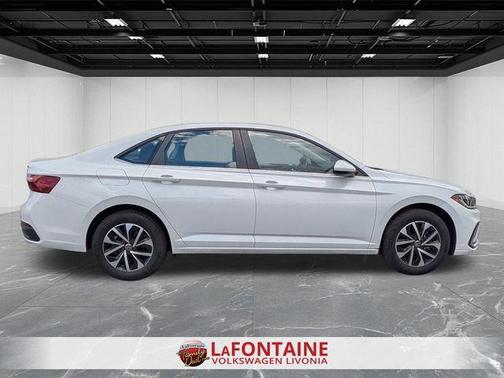 Pure White 2025 Volkswagen Jetta 1.5T S
